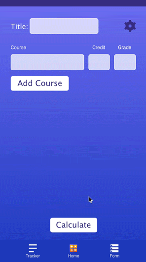 GPA CALC Gif
