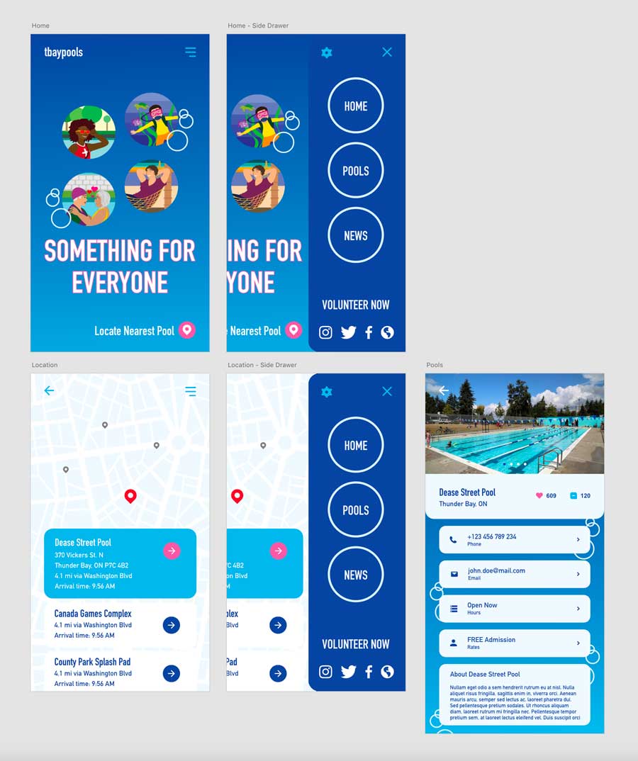 Save Tbay Pools Sketch Image
